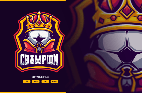 Download Football Champion Badge Logo - Champion Collection