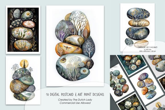 Download Pebble Art Postcards &amp; Art Prints - Car Collection