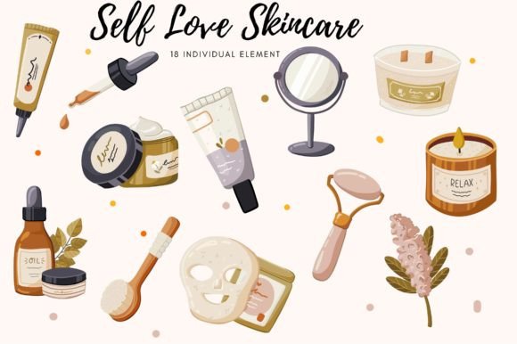 Download Self Care Skincare Clipart - Car Collection