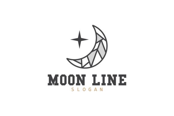 Download Moon Logo, Crescent Star and Moon Design - Premium Resources